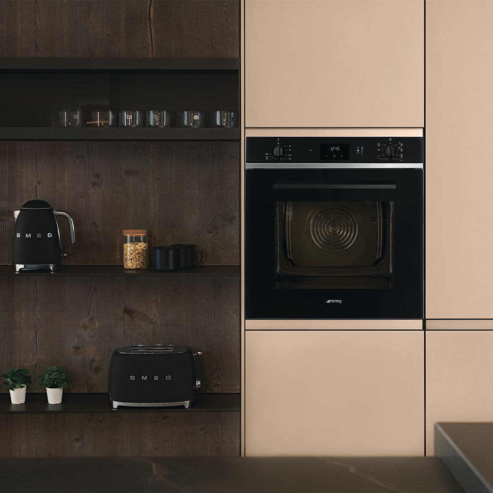 Электрический духовой шкаф SMEG SO6400S2B - 1
