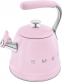 Чайник со свистком SMEG WKF01PK-1
